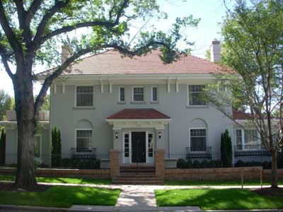 Standing seam copper installation