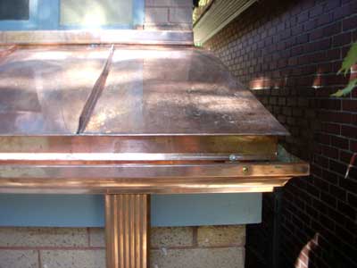 Completed standing seam project