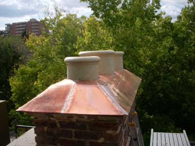 Standing seam roof completion