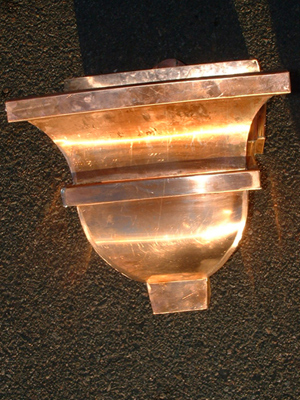 14x8 collector box front view