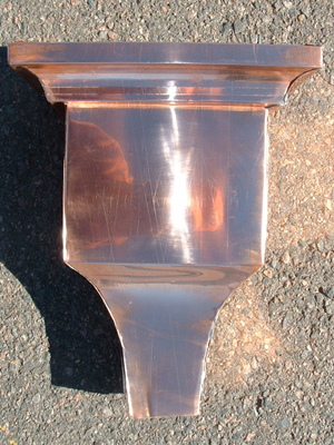 16x7 collector box front view