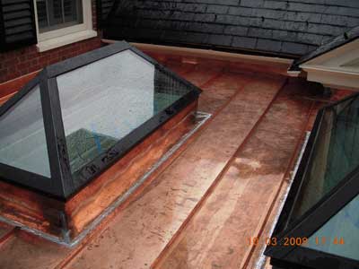 Standing seam roof project