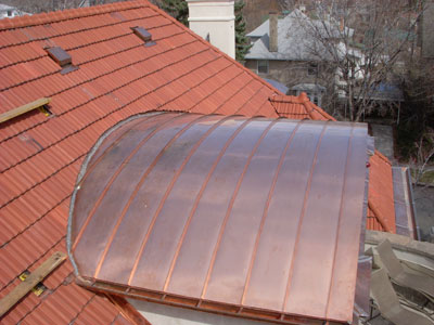 Standing seam East 7th project