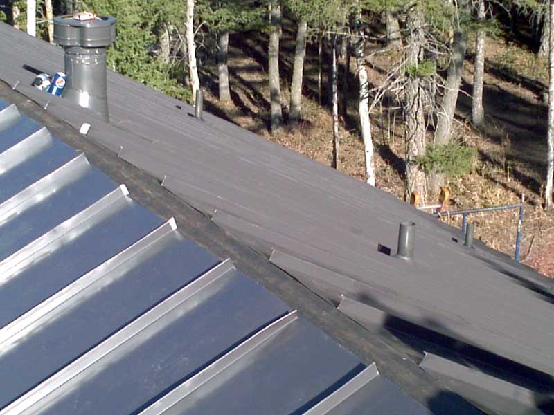 Copper standing seam completion