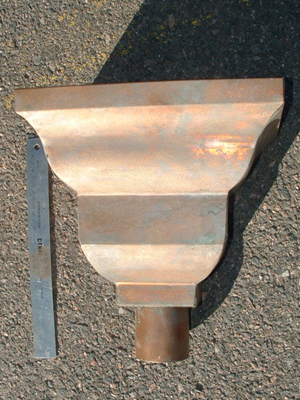 9x7 collector box front view