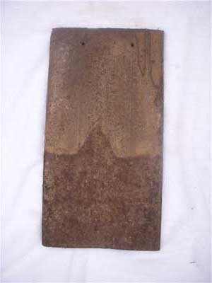 Brown Wire Scored Shingle Tile