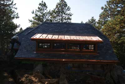 Standing seam residential project