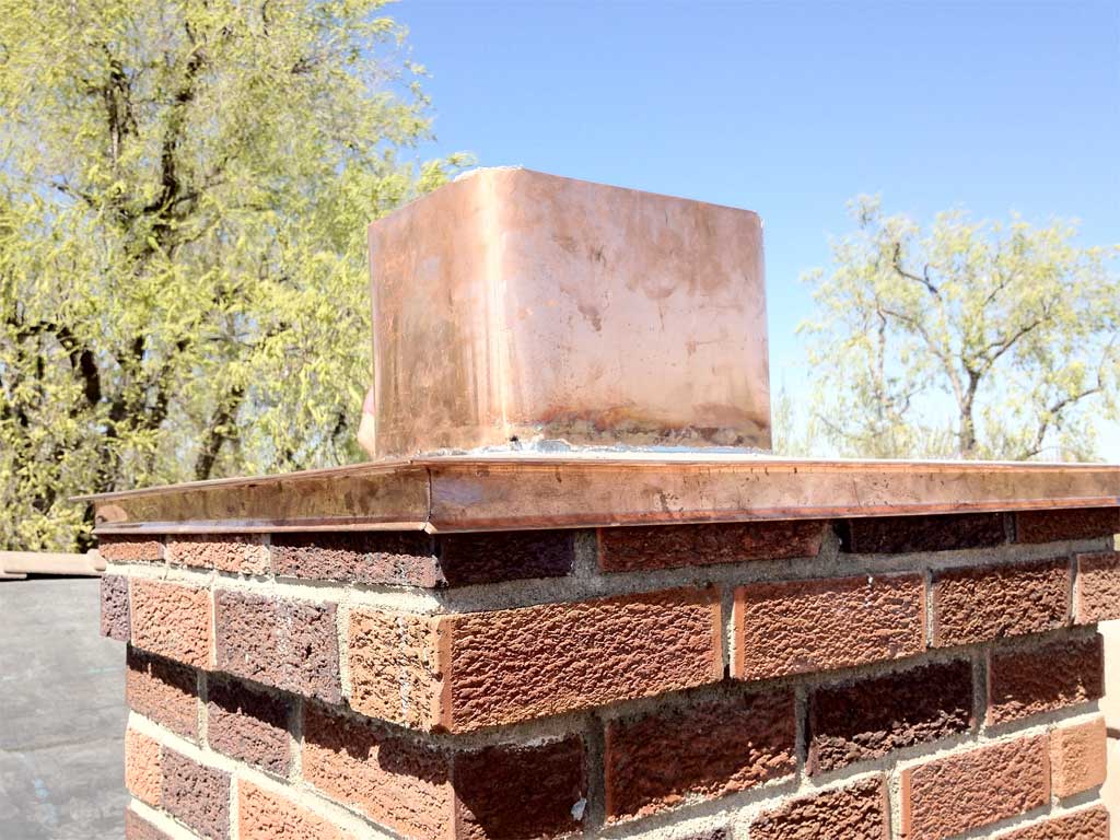 Custom chimney cap design