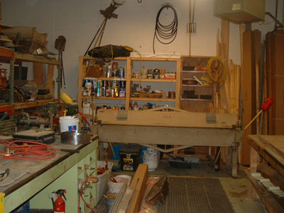 Raleigh Roofing workshop and tools